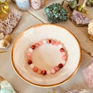 Pink Potion Crystal Bracelet