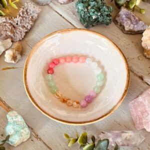 Summer Swirl Crystal Bracelet