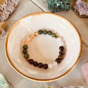 Whispering Woods Crystal Bracelet