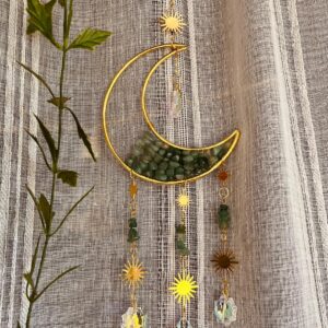 Green Aventurine Sun Catcher