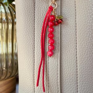 Cherry Kiss Keychain